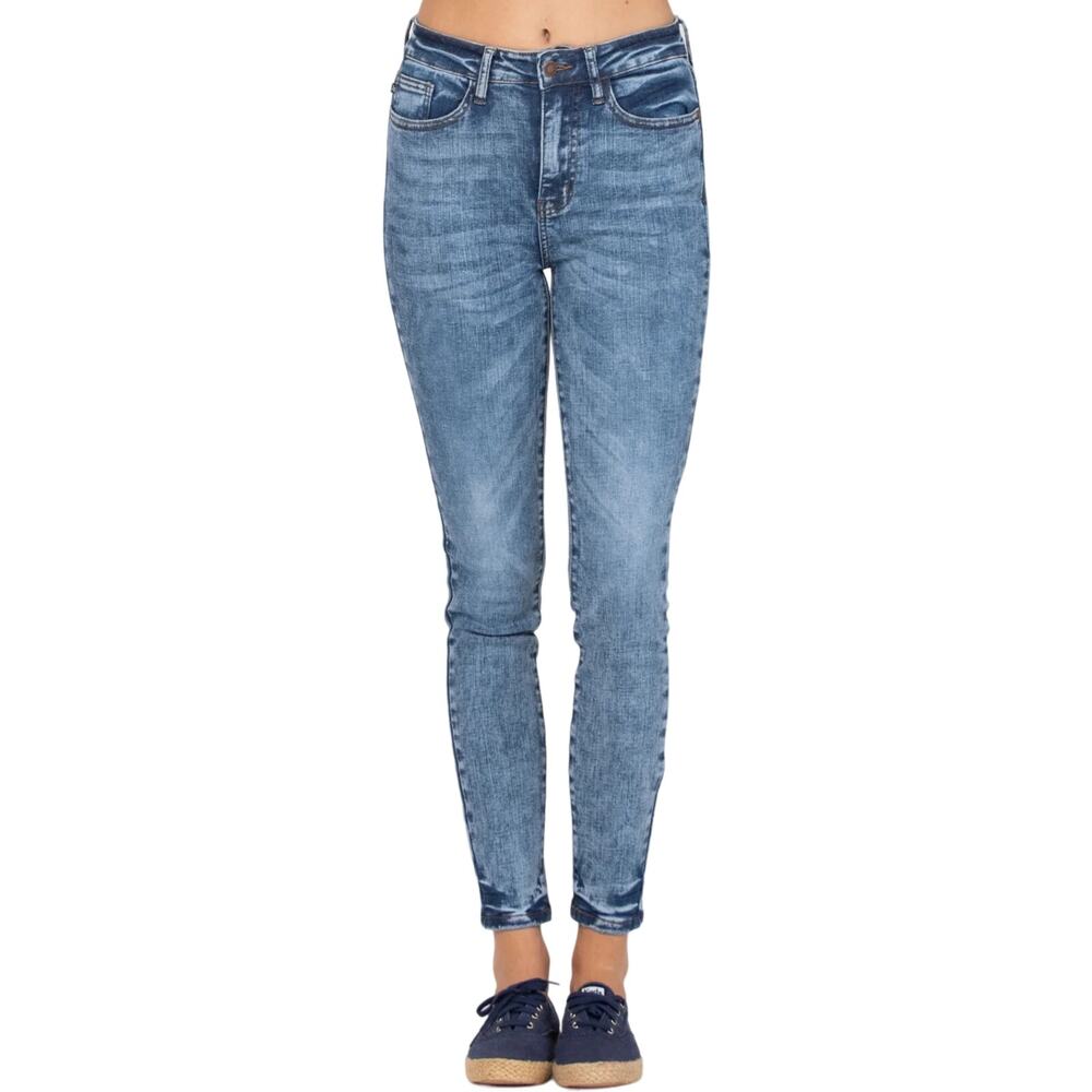 Judy Blue Medium Wash Skinny Fit Super Stretch Jeans Size 16W